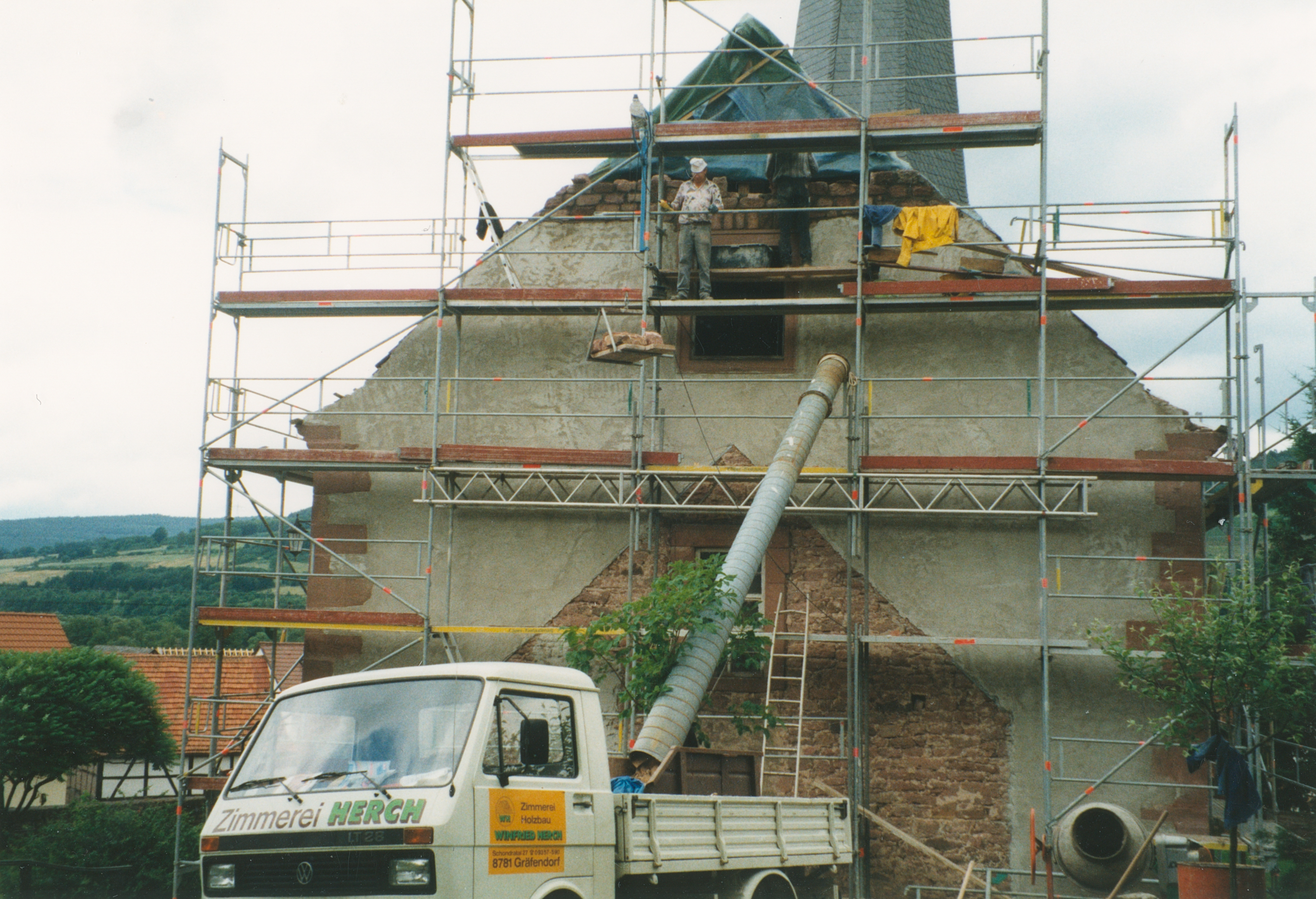 Renovierung der ev. Kirche